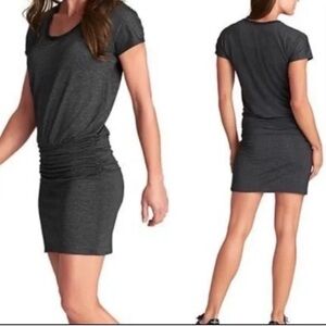 Athleta Charcoal Mini Dress